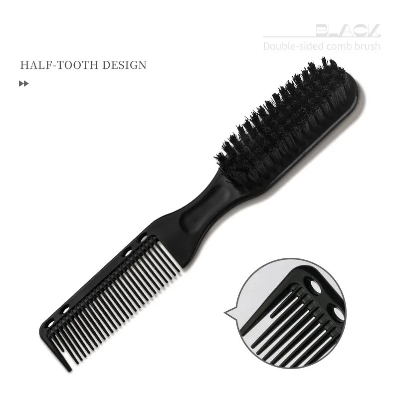New Fade Comb Brush Bristle Double Tool For Barber Salon New Product