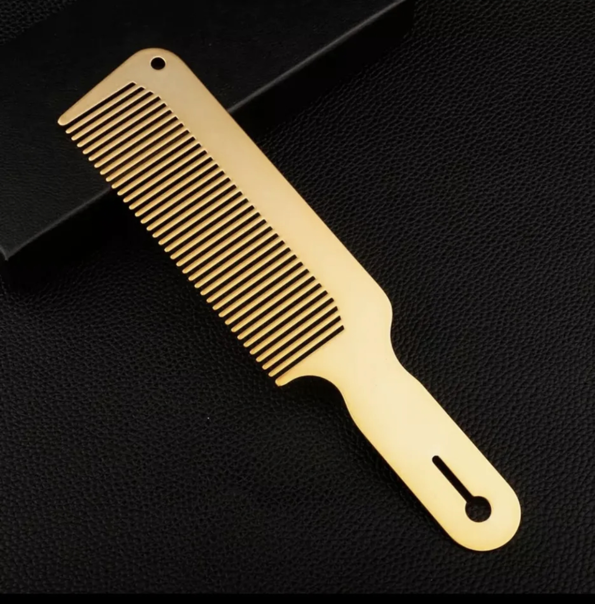 Metal Fx Barber Salon Hair CLIPPER COMB Brush Flat Top Utensil – Ultra Thin